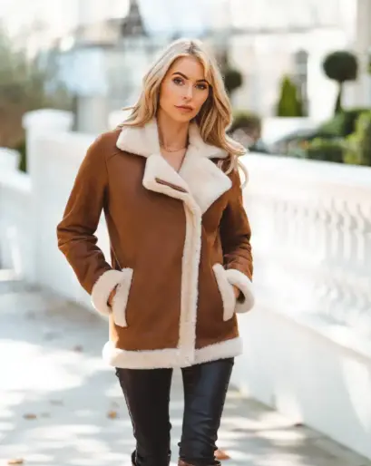 Shearling jacket